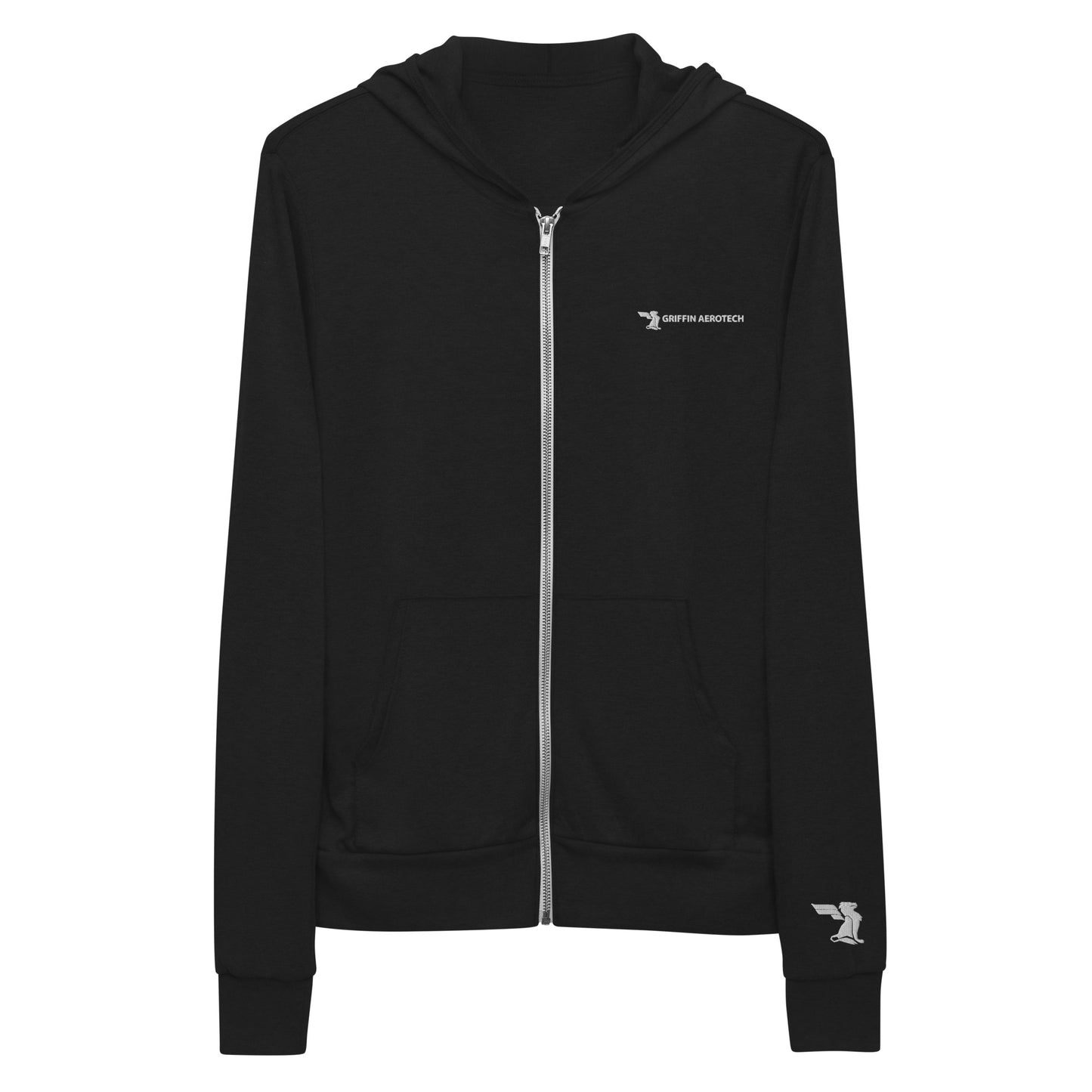 Unisex zip hoodie